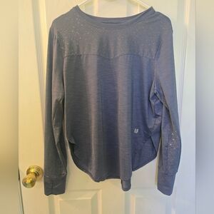 Eleven by Venus Williams Blue Long Sleeve Top